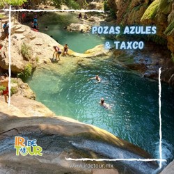 ⭐POZAS AZULES + TAXCO⭐